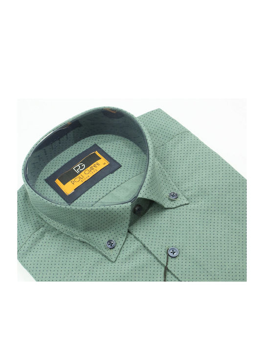 Poligianni Shirt Green Black