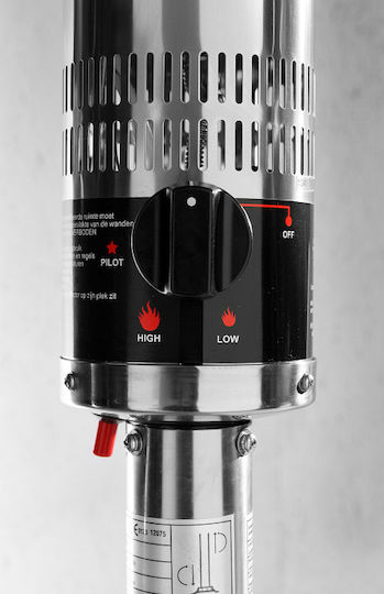Gas-Terrassenheizstrahler Lampe Hendi 272602