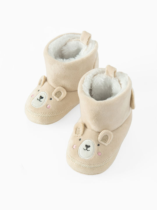 Cool Club Baby Slippers Brown