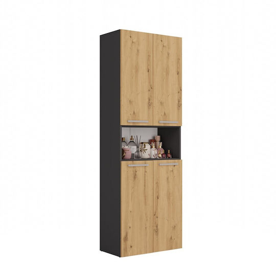 Nel Bathroom Column 1k/dk Anthracite Artisan