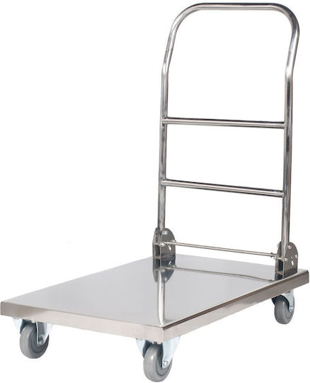 Klappbarer Stahlplattformwagen Horeca 70x52cm