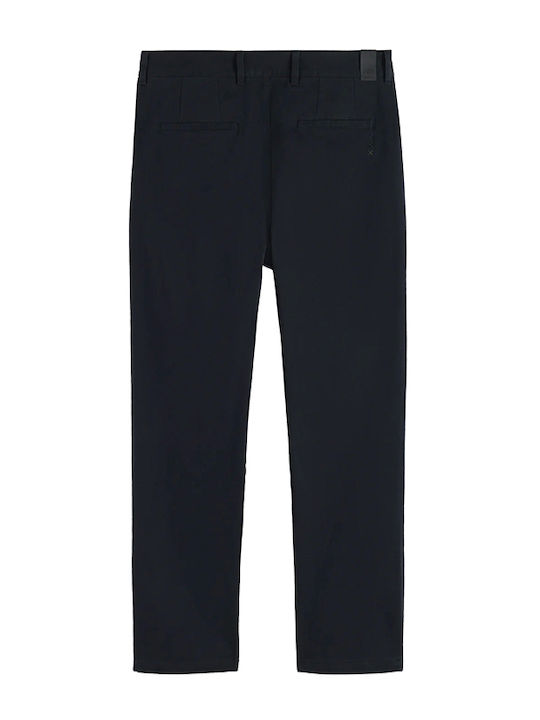 Drift Men's Chino Elastic Regular Fit Trousers Black