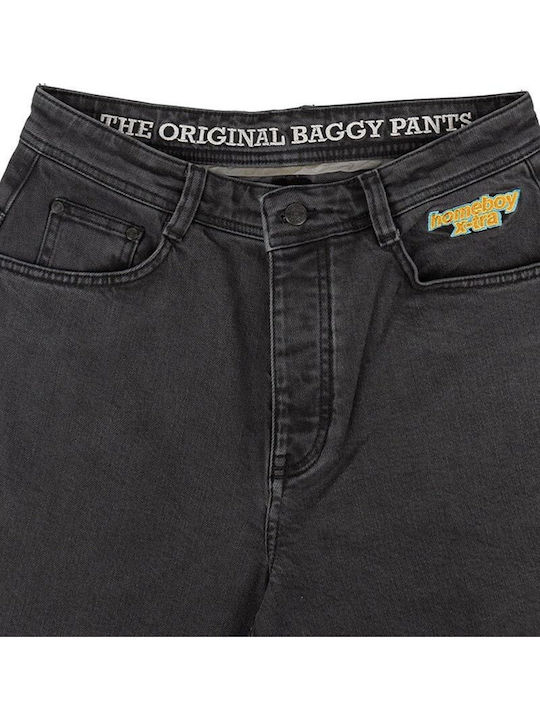 X-tra Pantaloni cu Croială Largă Washed Grey