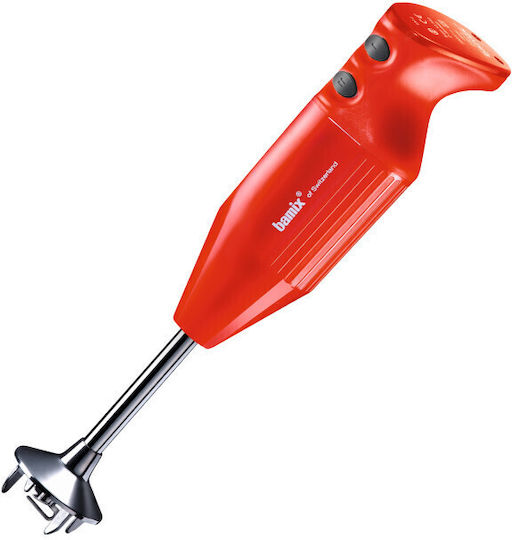 Bamix Mixer One Ραβδομπλέντερ με Ανοξείδωτη Ράβδο 160W Κόκκινο