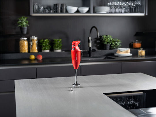 Bamix Mixer One Ραβδομπλέντερ με Ανοξείδωτη Ράβδο 160W Κόκκινο