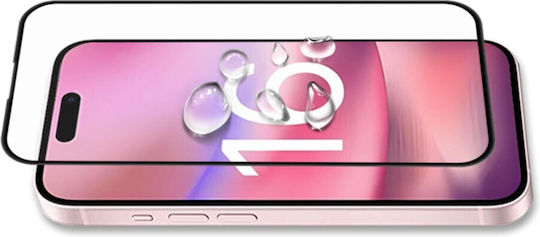 Transparent Vollflächig gehärtetes Glas (iPhone 16)