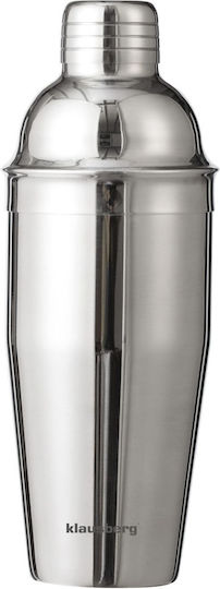 Bartender Cocktail Drink Set 15-piece Silver Shaker Klausberg Kb-7653