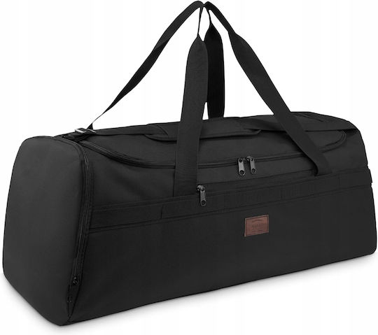 Zagatto Geantă Voiaj 45L Neagră Din Țesătură L60xL25xÎ25cm