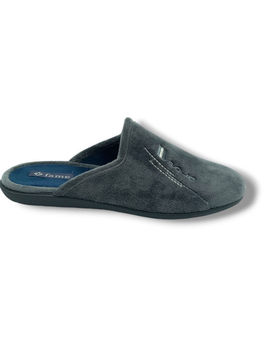 Men's Grey Slippers