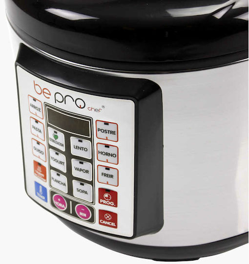 Bepro Premier Plus Avant 965598 Πολυμάγειρας 900W με Χωρητικότητα 5lt Ασημί
