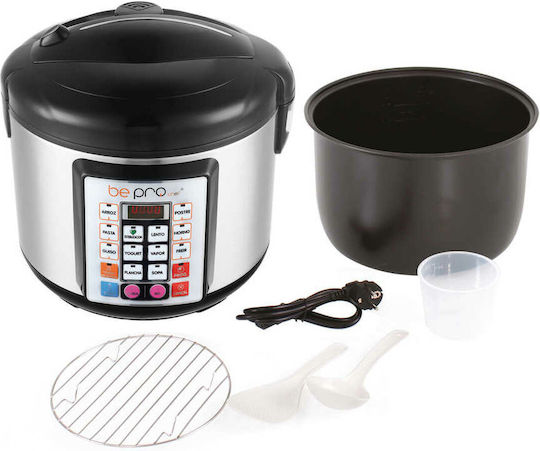 Bepro Premier Plus Avant 965598 Πολυμάγειρας 900W με Χωρητικότητα 5lt Ασημί