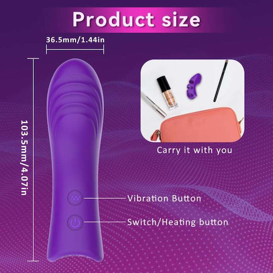 Dragon Vibrator Finger Lila