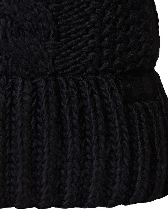 The North Face Beanie Unisex Beanie Knitted in Black color