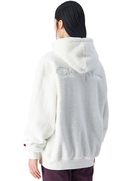 Champion Men's Hooded Cardigan with Zipper White