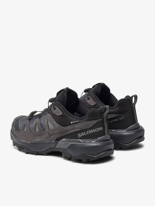 Salomon X Ultra 360 LTR GTX Women's Hiking Shoes Waterproof with Gore-Tex Membrane Black