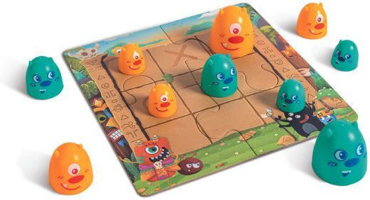 Настолна игра Monster Tic-Tac-Toe Sea Chess за 2 играчи 5+ години (EN) Hape