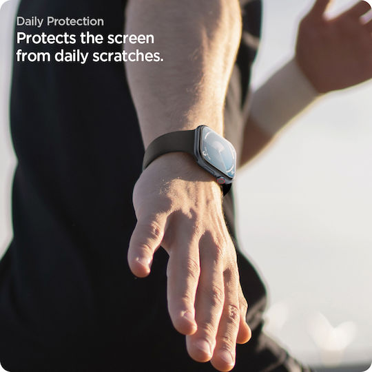 Spigen EZ Fit Защитен екран за Apple Watch 10 (42 мм) 2бр AFL08580