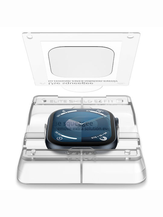 Spigen EZ Fit Screen Protector for the Apple Watch 10 / 11 (42 mm) 2pcs AFL08580