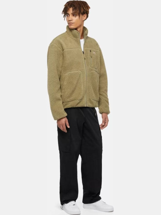 Mount Hope Men's Fleece Cardigan Olive