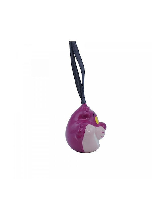 Alice In Wonderland Cheshire Cat Hängendes Katze Ornament Keramisch 5.7x7.4cm