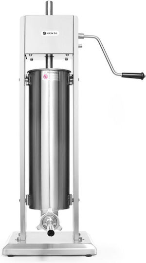Vertical Sausage Filler Stainless Steel Profi Line 7l Hendi 282090