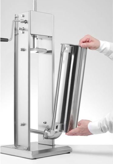 Vertical Sausage Filler Stainless Steel Profi Line 7l Hendi 282090