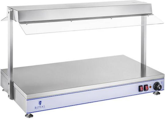 Compact Electric Heating Plate Tray 3 Halogen Lamps 1550w 230v