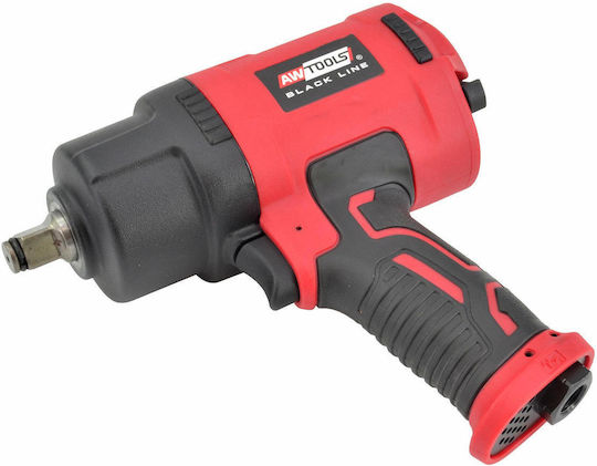 Awtools Pneumatic Impact Wrench 1/2" 1600nm Black Line