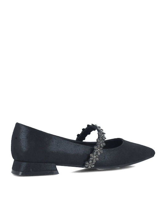 Damen Ballerinas in Schwarz Farbe