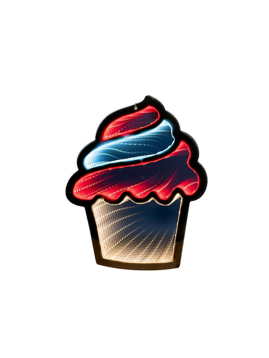 Στολίδι Cupcake Φωτιζόμενο 25x22cm