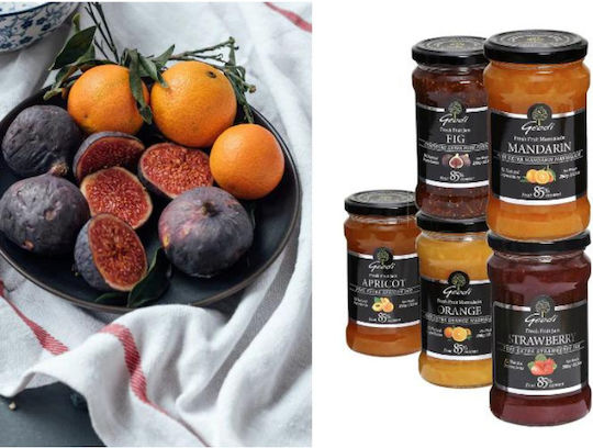 Γεωδή Μαρμελάδα Ruspberry 85% Φρέσκο Φρούτο 350g 16556