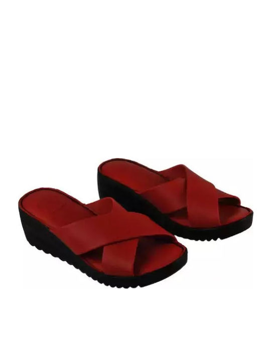 Anatomic Women's Platform Shoes Red