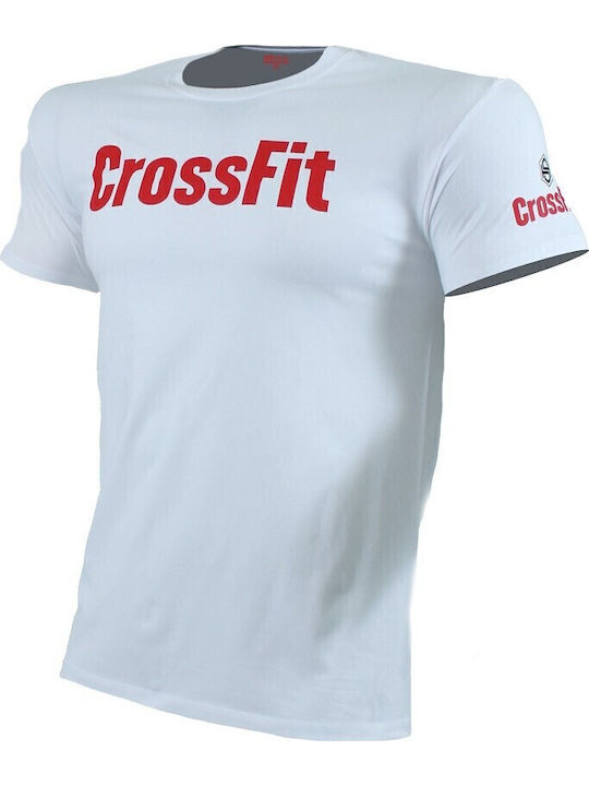 Αθλητικό T-shirt Λευκό, Κόκκινο