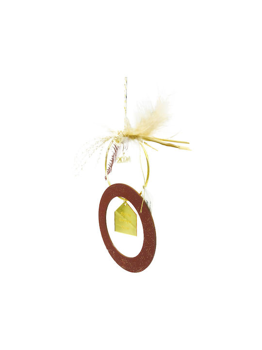 LiebeQueen Amulet Casa Portocaliu din Plexiglas 1buc