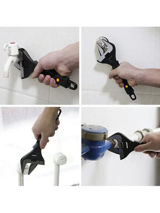 French Wrench with Adjustable Opening 35mm and Anti-Slip Handle
