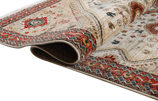 Polcarpet Oriental Kazak 714 Schlafzimmer-Teppichsets Modern Farbe Beige Rose 3 Stück