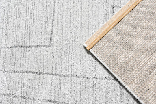 Polcarpet Alberta 328 L.grey Σετ Μοντέρνα Χαλιά Κρεβατοκάμαρας L.grey Polcarpet alberta328llgreybedset 3τμχ