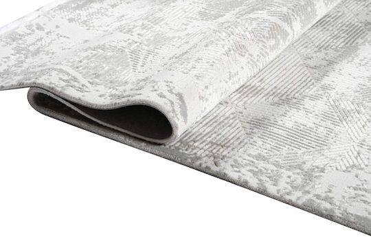 Χαλί Platinum 6331 White Grey 200x290 Polcarpet