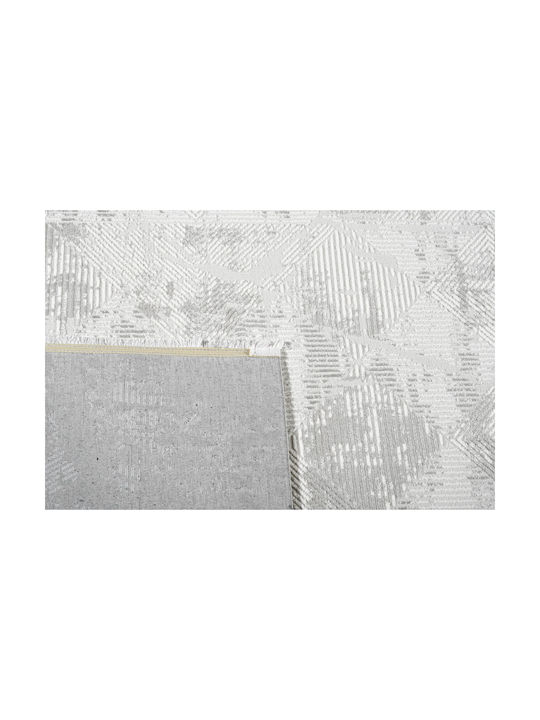 Covor Platinum 6331 Alb Gri 200x290 Polcarpet