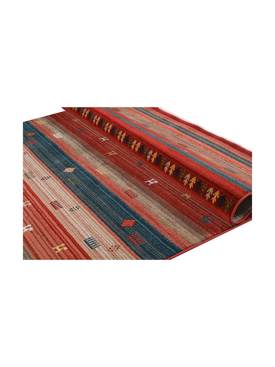 Oriental Kazak Rug 724 Bordeaux Rose 140x200 Polcarpet