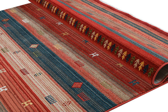 Oriental Kazak Rug 724 Bordeaux Rose 140x200 Polcarpet