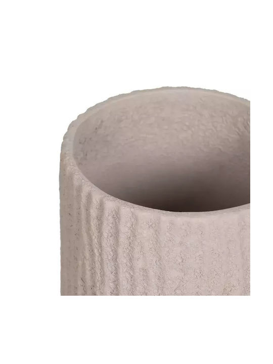 Ixia Regal Διακοσμητικό Βάζο Κεραμικό Γκρι Φ13xΥ28cm