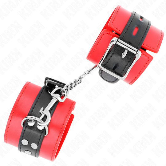 Kink Handcuffs in Red Color