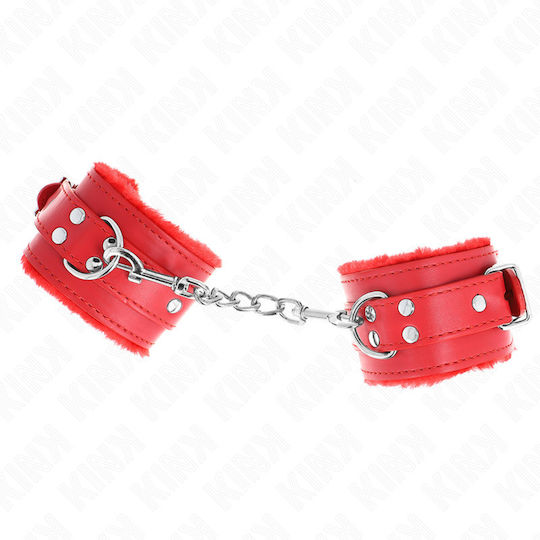 Kink Handcuffs in Red Color