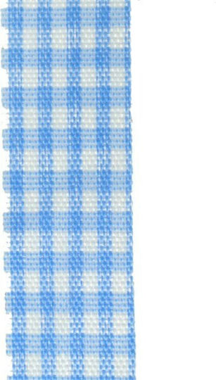 Ntampoudis material textil Panglică Carou cu lățime 15mm