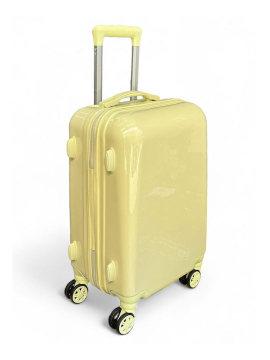 Olia Home Cabin Travel Suitcase Hard Yellow Banana with 4 Wheels Height 55cm RTPP510