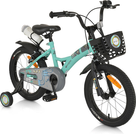 Byox Robo 16" Παιδικό Ποδήλατo BMX Πράσινο