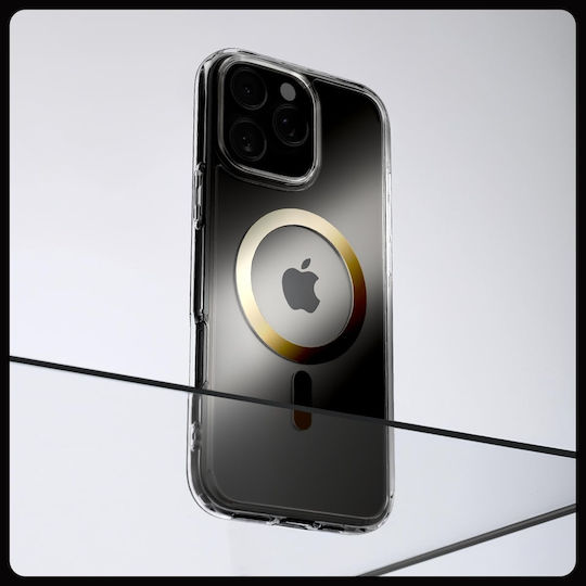 Spigen Ultra Hybrid MagFit Umschlag Rückseite Kunststoff 1.2mm Gold (iPhone 17 Pro / iPhone 16 Pro)