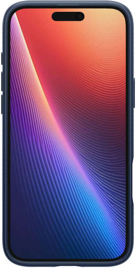 Spigen Liquid Air Задна корица Силикон Тъмносин (iPhone 16)