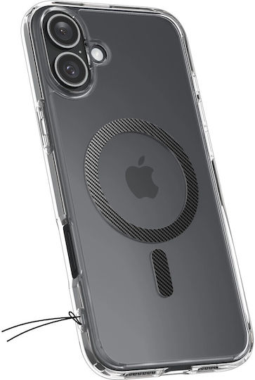 Spigen Ultra Hybrid MagFit Back Cover Plastic 1.2mm Carbon Fiber (iPhone 16)
